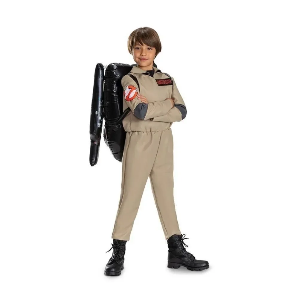 Kids Classic Ghostbusters: Frozen Empire™ Flight Suit Costume - Small 4-6